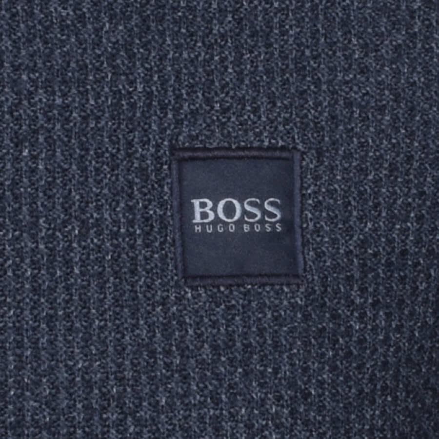 Alternative Image for ProductBOSS Kustorio Knitted Jumper in Navy3